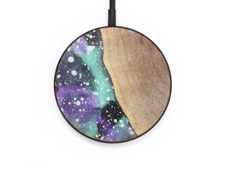 Circle Wood+Resin Wireless Charger - Ryker (Cosmos, 720727) For Sale