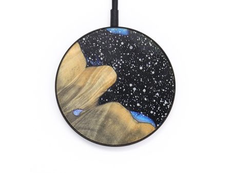 Circle Wood+Resin Wireless Charger - Elsa (Cosmos, 720717) on Sale