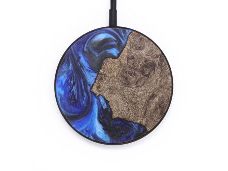 Circle Wood+Resin Wireless Charger - Colt (Blue, 718565) Supply