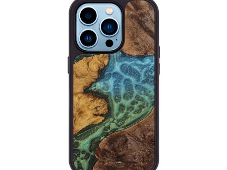 iPhone 14 Pro Wood+Resin Phone Case - Pearl (Static, 720612) Discount