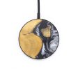 Circle Wood+Resin Wireless Charger - Diana (Black & White, 718550) For Sale