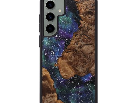 Galaxy S24 Plus Wood+Resin Phone Case - Kristina (Cosmos, 718326) on Sale