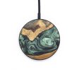 Circle Wood+Resin Wireless Charger - Milani (Green, 718561) Discount