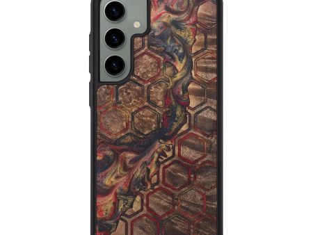 Galaxy S24 Plus Wood+Resin Phone Case - Yahir (Pattern, 718804) For Sale