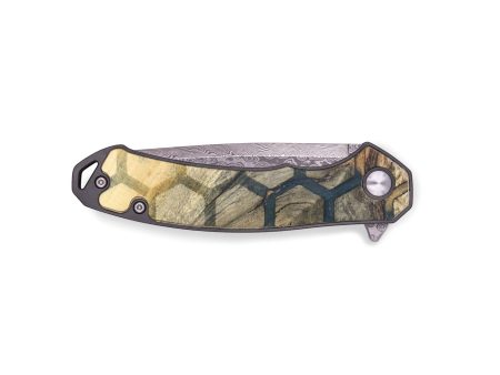 EDC Wood+Resin Pocket Knife - Paulina (Pattern, 719331) Online Sale