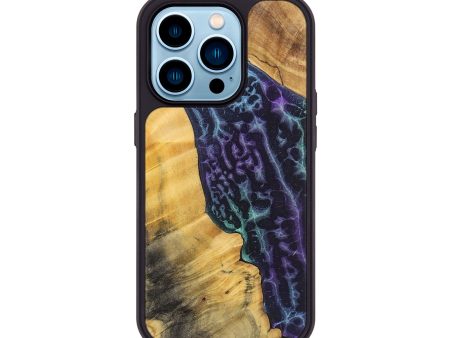 iPhone 14 Pro Wood+Resin Phone Case - Dionne (Static, 720298) Hot on Sale