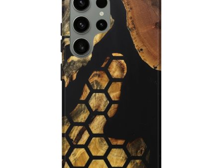 Galaxy S24 Ultra Wood+Resin Live Edge Phone Case - Callie (Pattern, 716408) For Discount