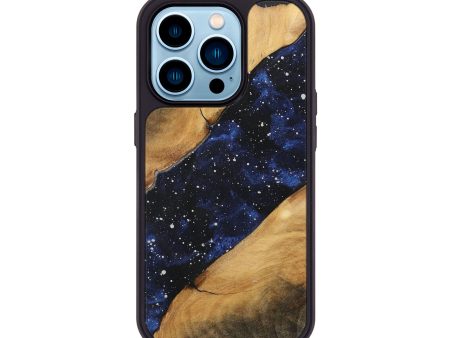 iPhone 14 Pro Wood+Resin Phone Case - Braylon (Cosmos, 717400) Supply