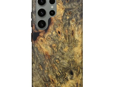 Galaxy S24 Ultra Wood+Resin Live Edge Phone Case - Alexia (Wood Burl, 717246) Hot on Sale