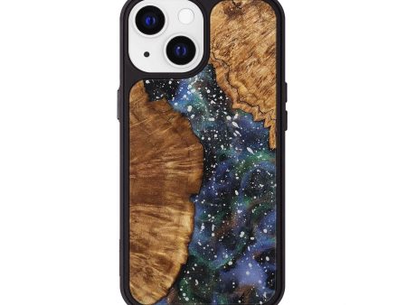 iPhone 13 Wood+Resin Phone Case - Robbie (Cosmos, 716643) Online now