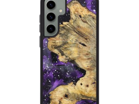 Galaxy S24 Plus Wood+Resin Phone Case - Jaelyn (Cosmos, 719243) Sale