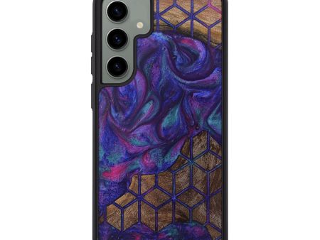 Galaxy S24 Plus Wood+Resin Phone Case - Nathaniel (Pattern, 717465) For Discount