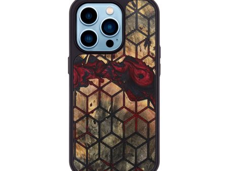 iPhone 14 Pro Wood+Resin Phone Case - Emersyn (Pattern, 720488) Cheap